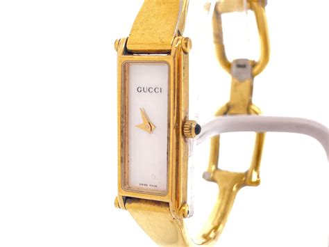 gucci 1500 watch gold|Gucci 1500 series ladies watch.